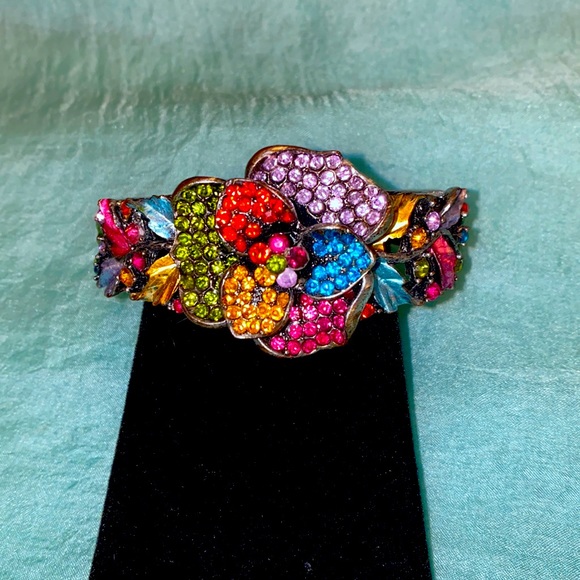 Vintage Flower Wrist Cuff